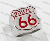 Stainless Steel Route 66 Ring KJR560047