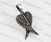 Stainless Steel Wings Pendant KJP350266