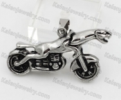 Steel Motorcycle Pendant KJP360039