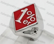 Stainless Steel One Percent Ring KJR010430