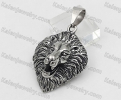 Steel Lion Pendant KJP640050