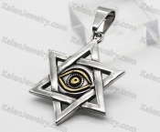 Six-pointed Star All Seeing Eye Pendant KJP090619