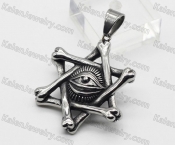 Six-pointed Star All Seeing Eye Pendant KJP090622