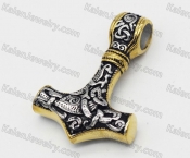 Thor's Hammer Pendant KJP122-0037