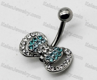 Steel Belly Button Ring KJBB86-0017