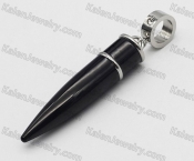 Steel Pet Cremation bullet pendant KJP100-0962