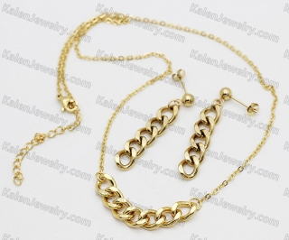necklace and earrings KJS050268