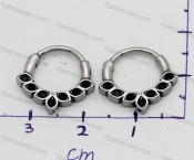 steel earrings / nose ring KJE69-0761