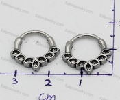 steel earrings / nose ring KJE69-0762