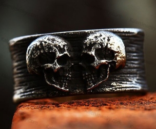 skull ring KJR118-0199