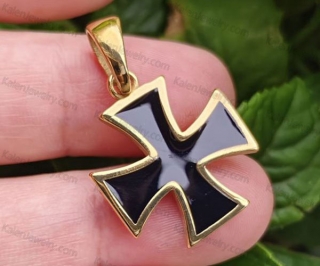 iron cross steel pendant KJP115-0382