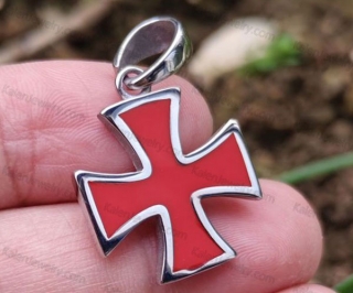 iron cross steel pendant KJP115-0383