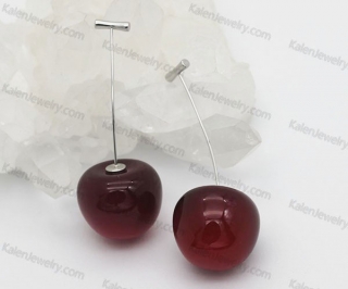 cherry ear studs KJE500134