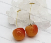 cherry ear studs KJE500136