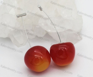 cherry ear studs KJE500135