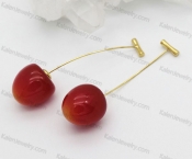 cherry ear studs KJE500137