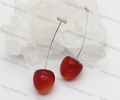 cherry ear studs KJE500138