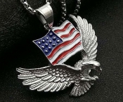 eagle flag pendant KJP132-0100