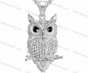 owl pendant KJP132-0195