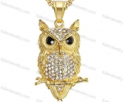 owl pendant KJP132-0196