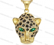 leopard pendant KJP132-0205