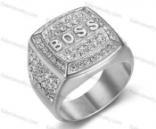 Hip Hop boss ring KJR132-0050