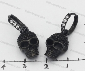 skull earrings KJE69-0939