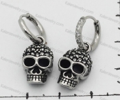 skull earrings KJE69-0940