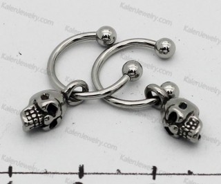 skull earrings KJBB69-0147