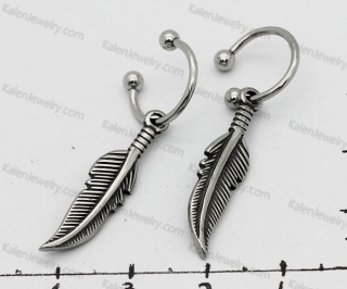 feather earrings KJBB69-0148