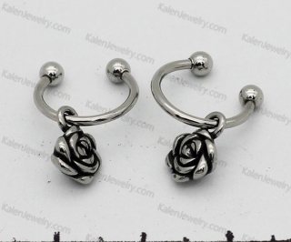 rose earrings KJBB69-0150