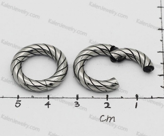 approximately 4mm thick, earrings KJE69-1006