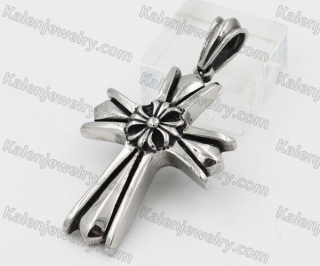 Stainless Steel Cross Pendant KJP370095