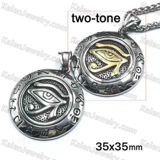 two-tone pendant KJP128-0038