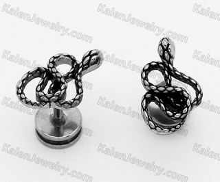 snake ear studs KJE01-0072