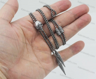 Adjustable length necklace KJN69-0060